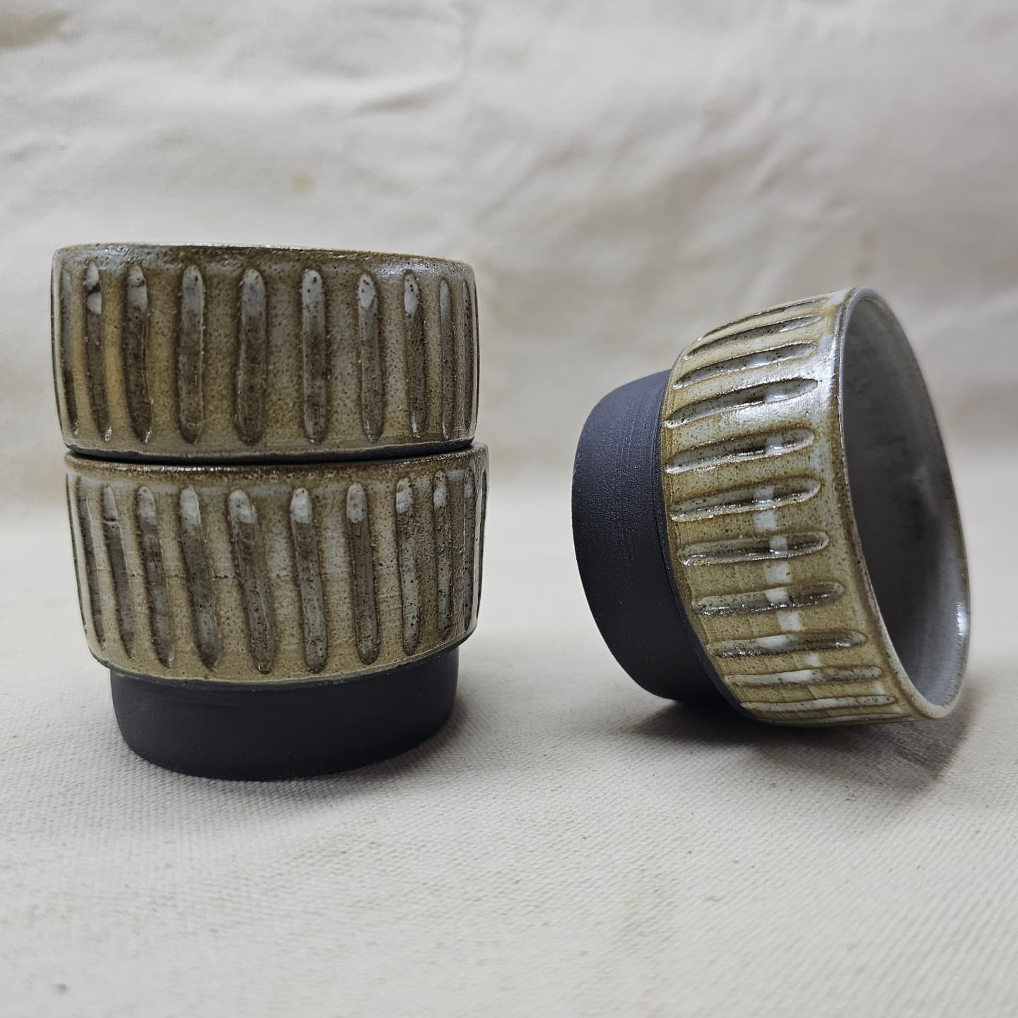 Çizgili Mug Seti